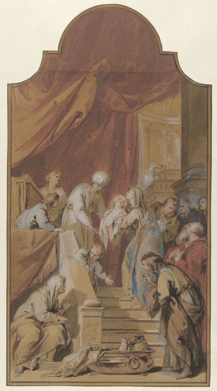 A Missão no templo de Jacob de Wit