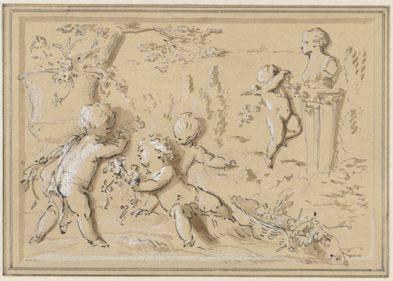 Primavera
As quatro estações (título da série) de Jacob de Wit