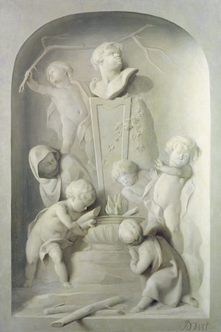 Inverno, 1752 de Jacob de Wit