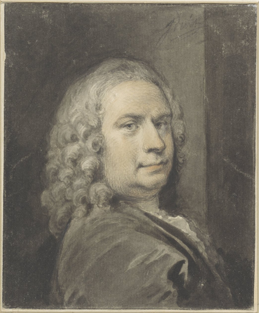 Auto-retrato de Jacob de Wit de Jacob de Wit