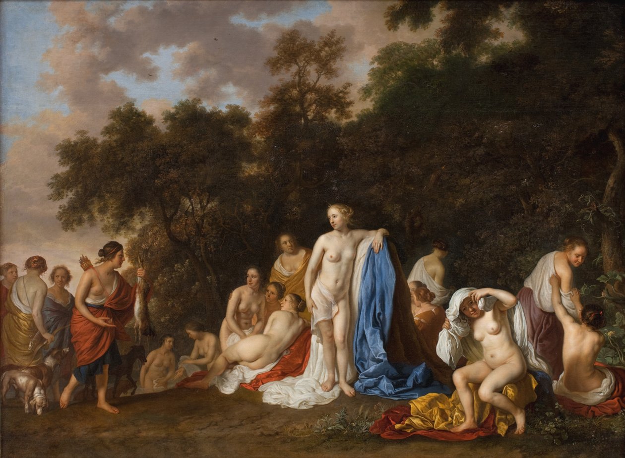 Diana e suas Ninfas de Jacob van Loo