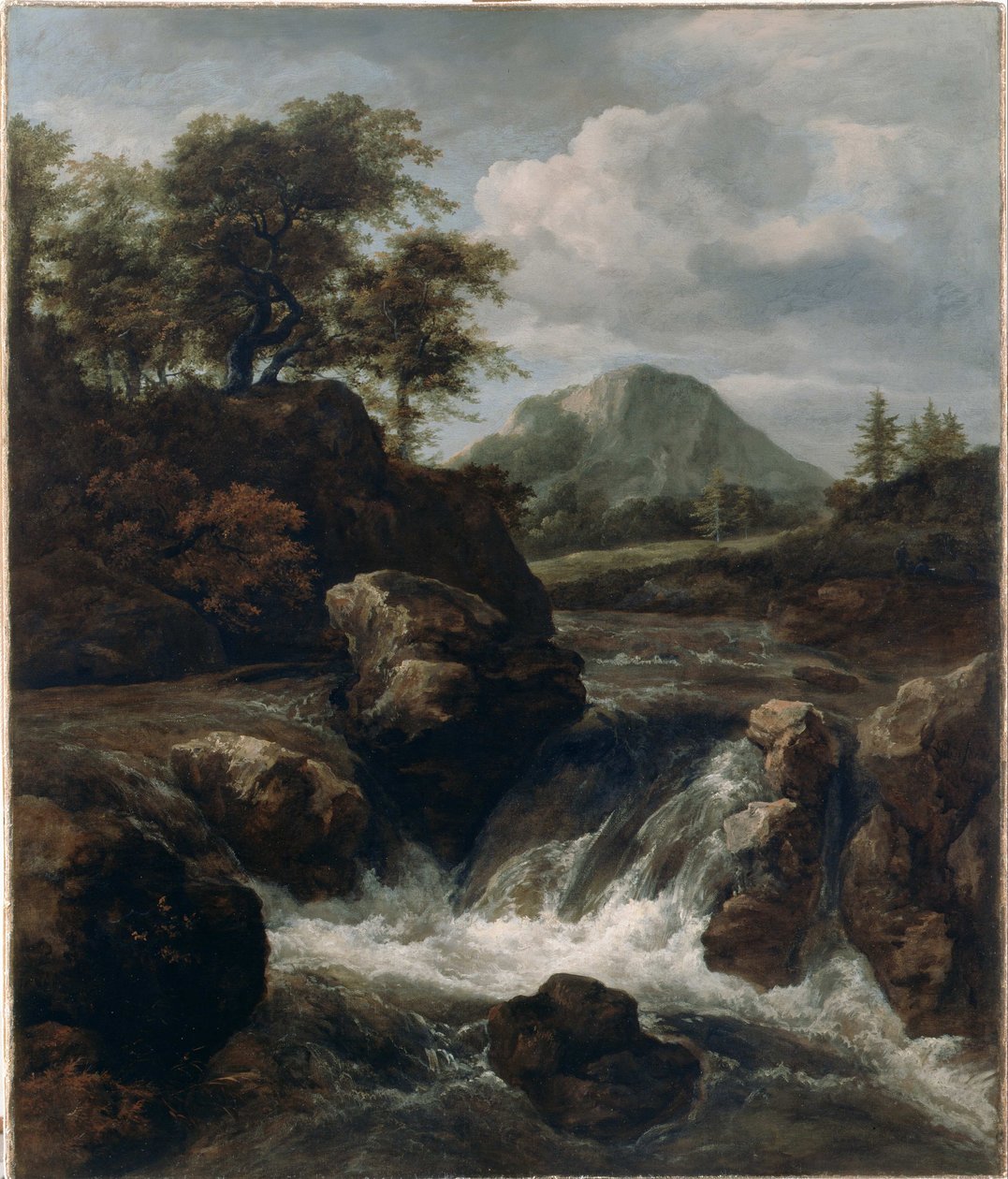 Uma cascata de Jacob van Ruisdael