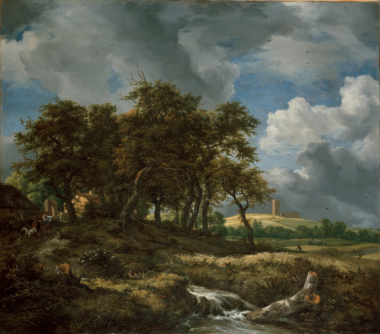 Paisagem perto de Muiderberg, início da década de 1650 de Jacob van Ruisdael