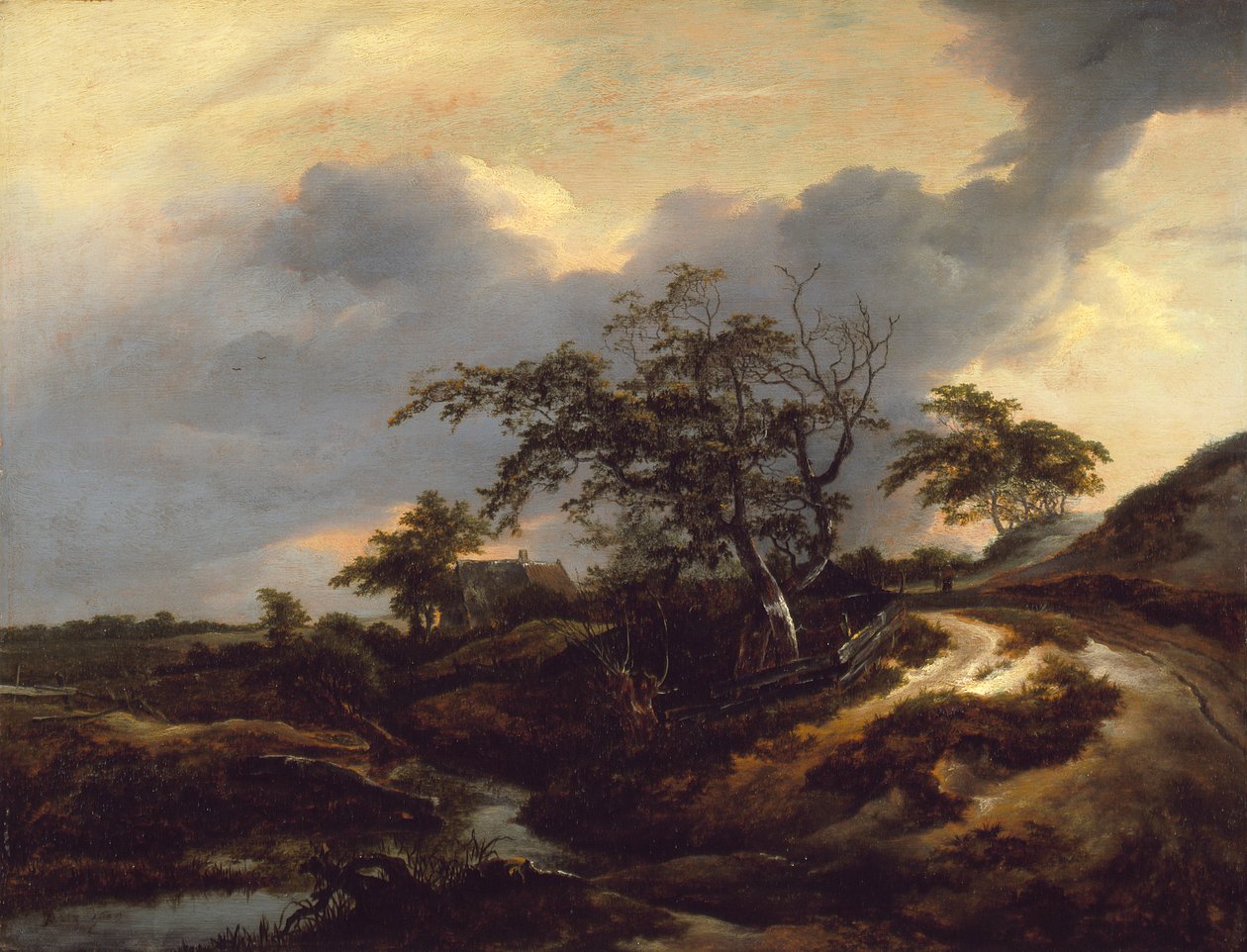 Paisagem com dunas de Jacob van Ruisdael