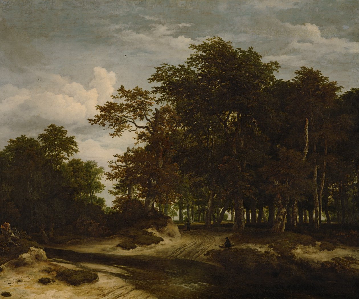 A Grande Floresta, c. 1660 de Jacob van Ruisdael