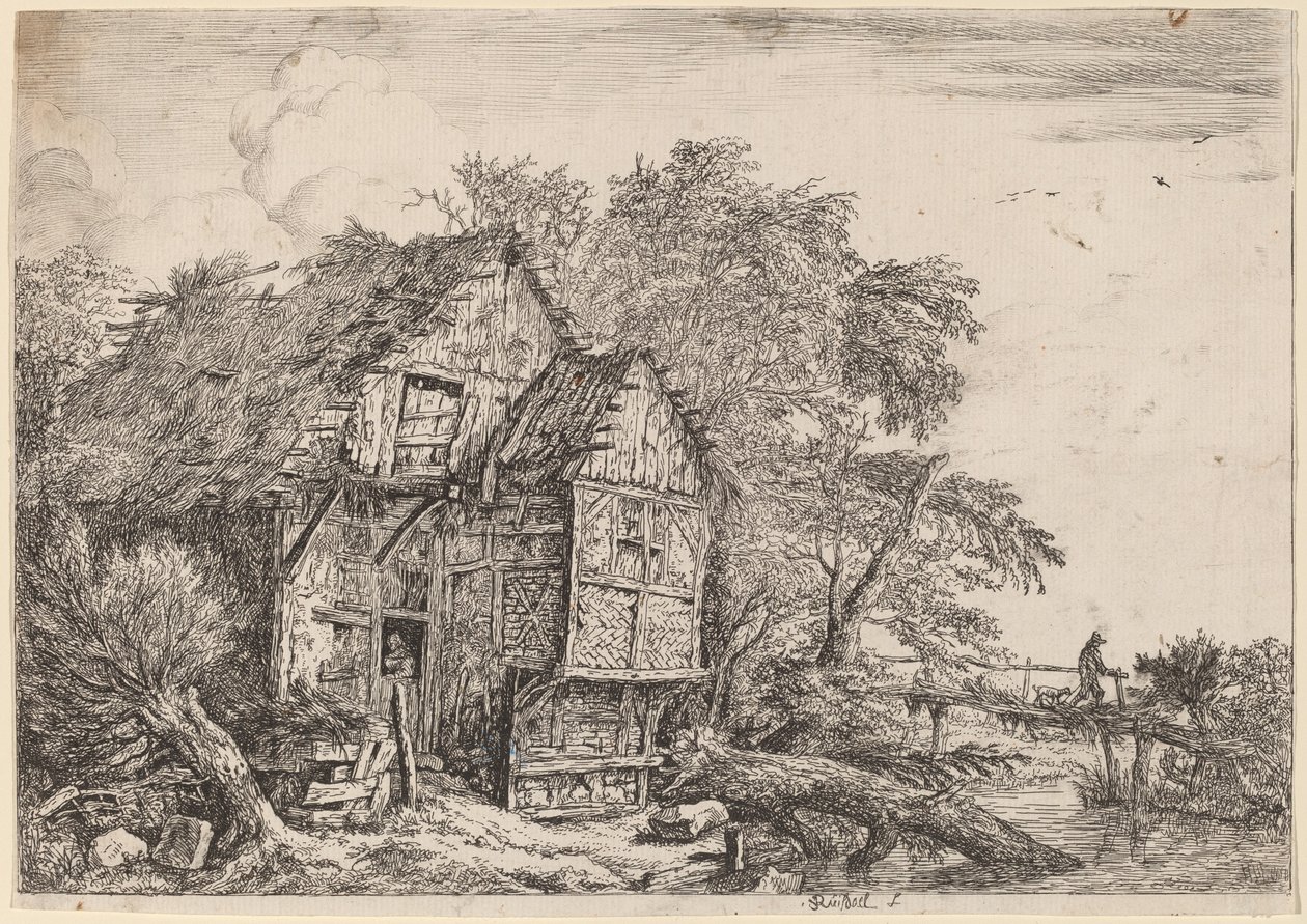 A Pequena Ponte de Jacob van Ruisdael