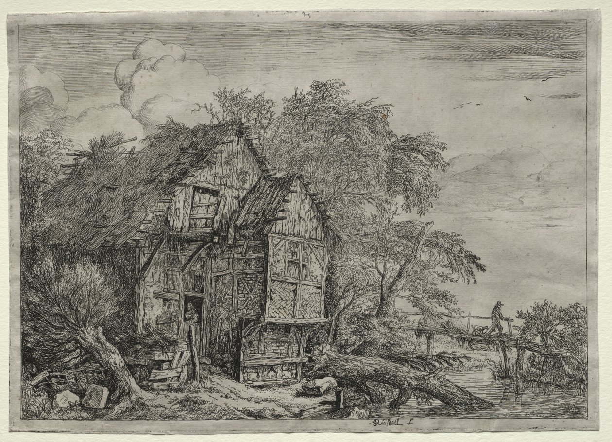 A Pequena Ponte de Jacob van Ruisdael