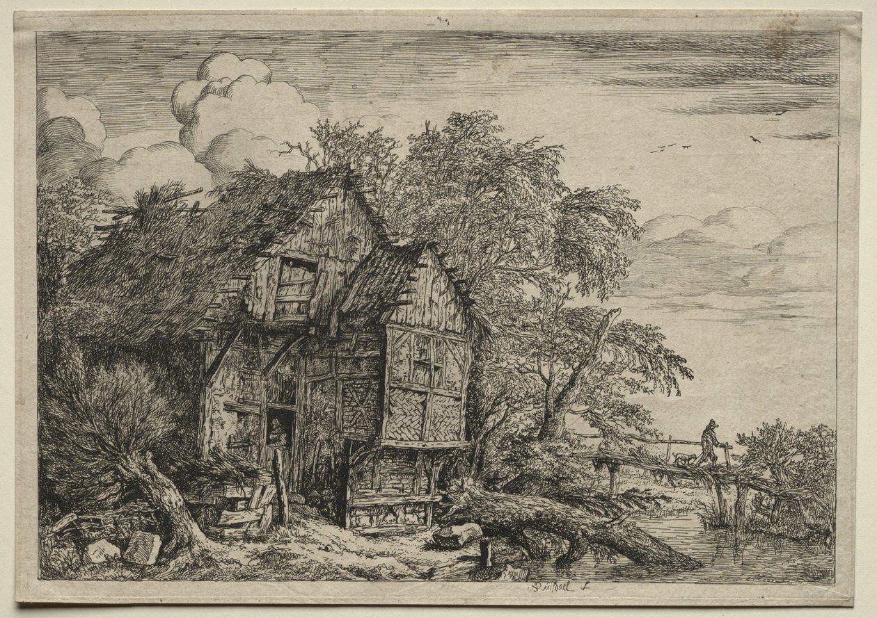 A Pequena Ponte de Jacob van Ruisdael