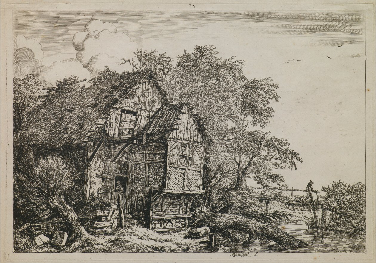A Pequena Ponte de Jacob van Ruisdael