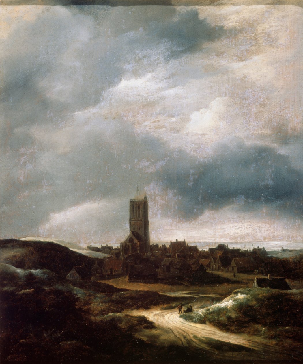 Vista de Egmond-an-Zee, c1655 de Jacob van Ruisdael