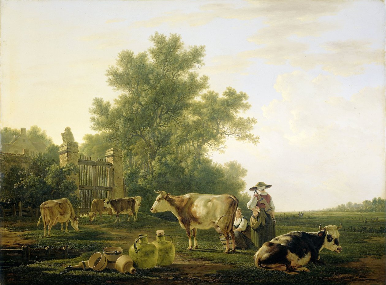 Tempo de ordenha de Jacob van Strij