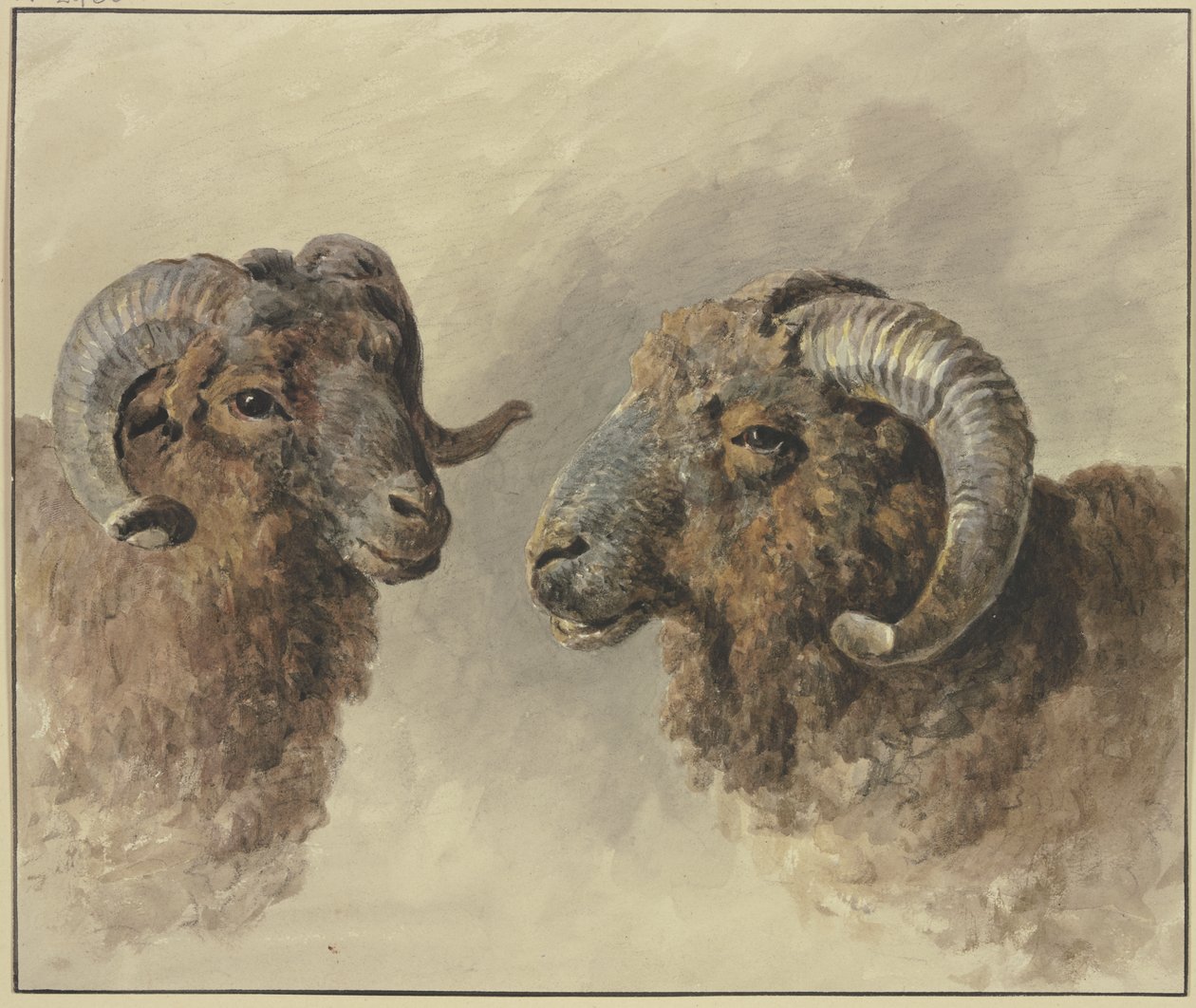 Duas ovelhas de Jacob van Strij
