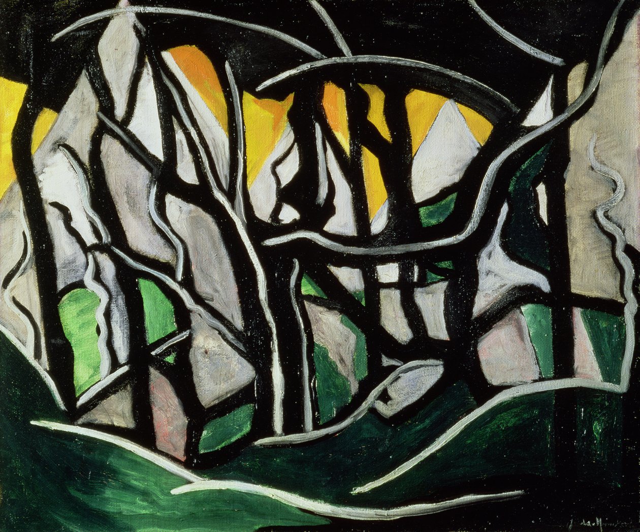 Paisagem, 1915 de Jacoba Berendina van Heemskerck van Beest