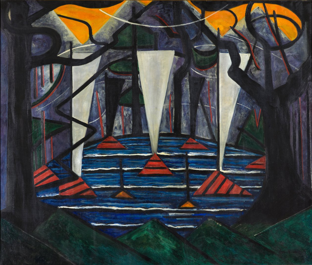 Composição nº 23 de Jacoba van Heemskerck van Beest