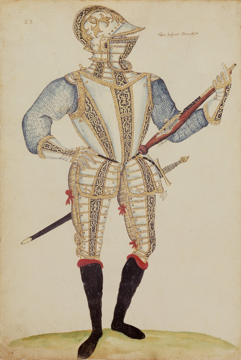 A armadura de Sir John Smithe de Jacobe Halder