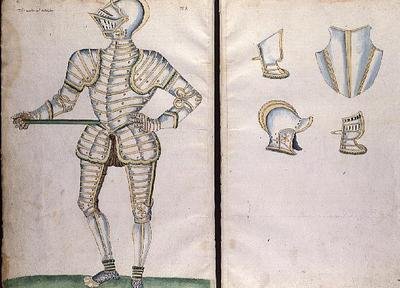 Fato de Armadura para o Duque de Bedford, c.1589 de Jacobe Halder