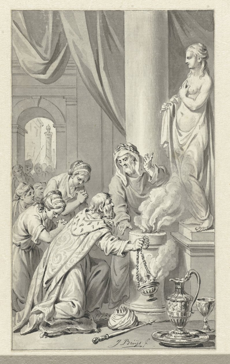 A idolatria de Salomão de Jacobus Buys