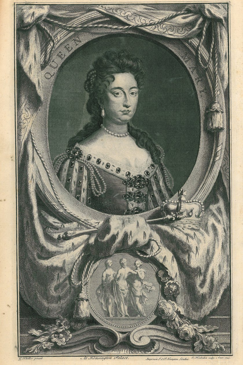 Queen Mary de Jacobus Houbracken