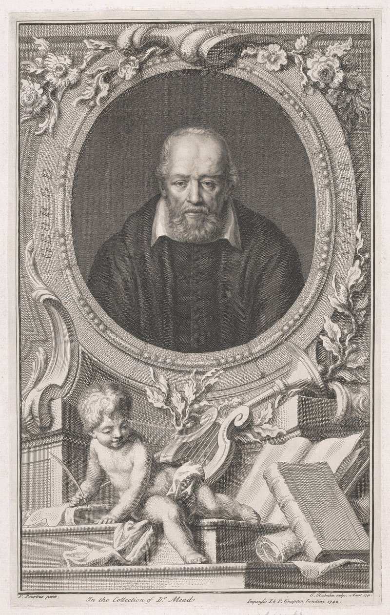 George Buchanan de Jacobus Houbraken