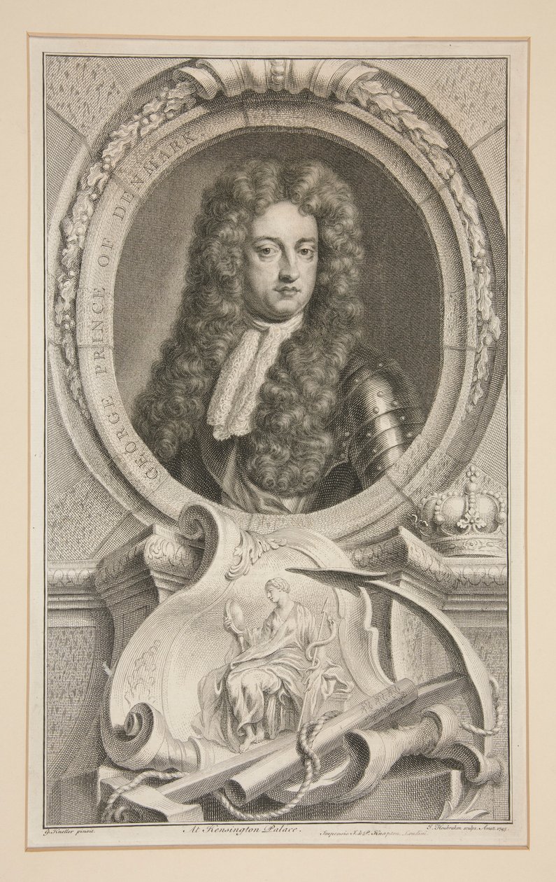 Jorge, Príncipe da Dinamarca de Jacobus Houbraken
