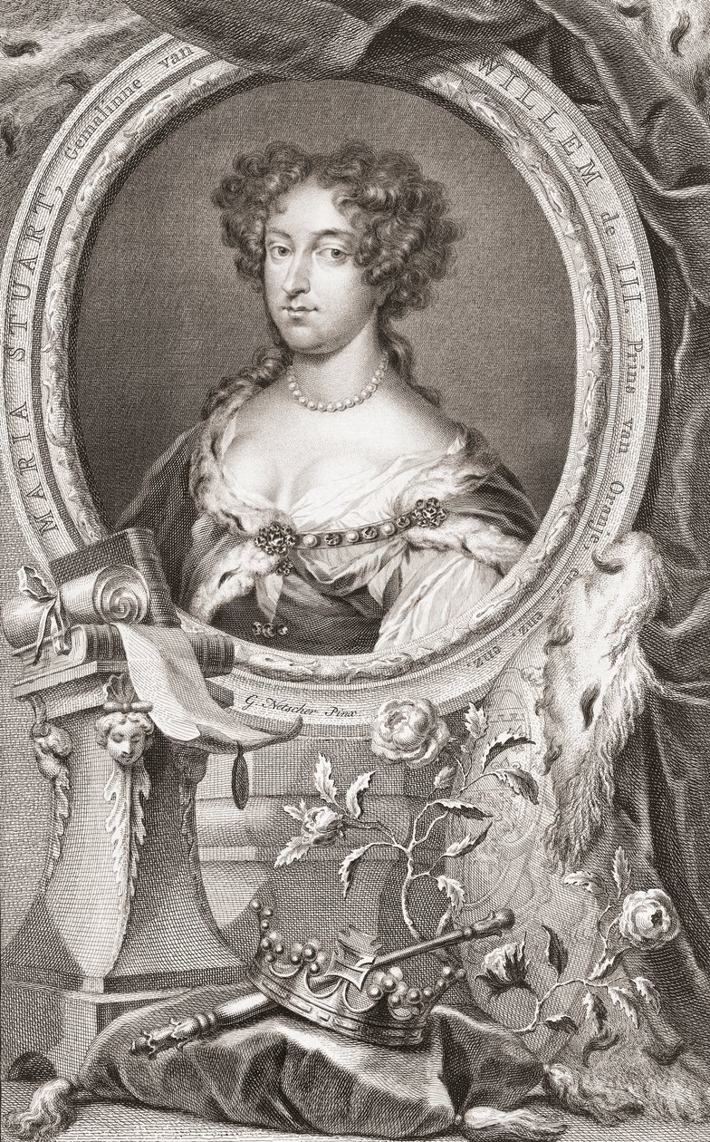 Maria II de Jacobus Houbraken