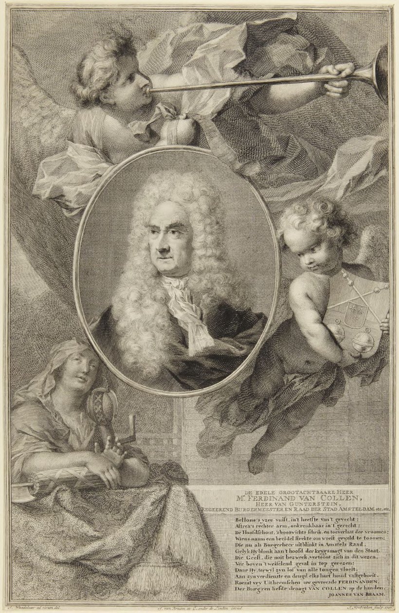 Senhor Ferdinand van Collen de Jacobus Houbraken