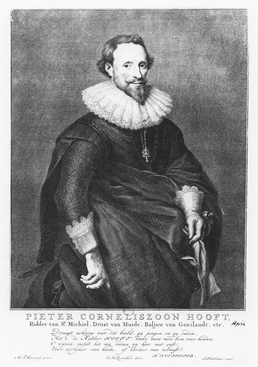 Pieter Corneliszoon Hooft de Jacobus Houbraken
