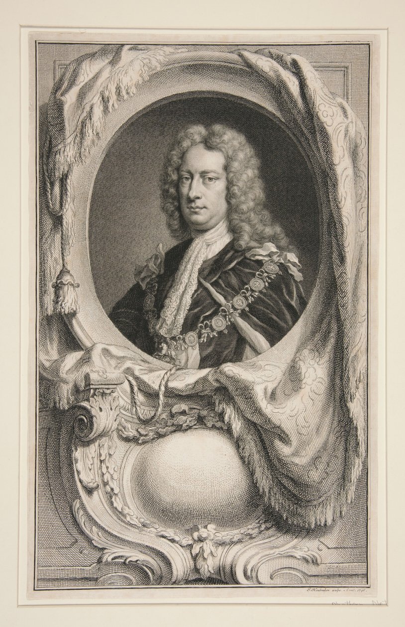Retrato de Jacobus Houbraken