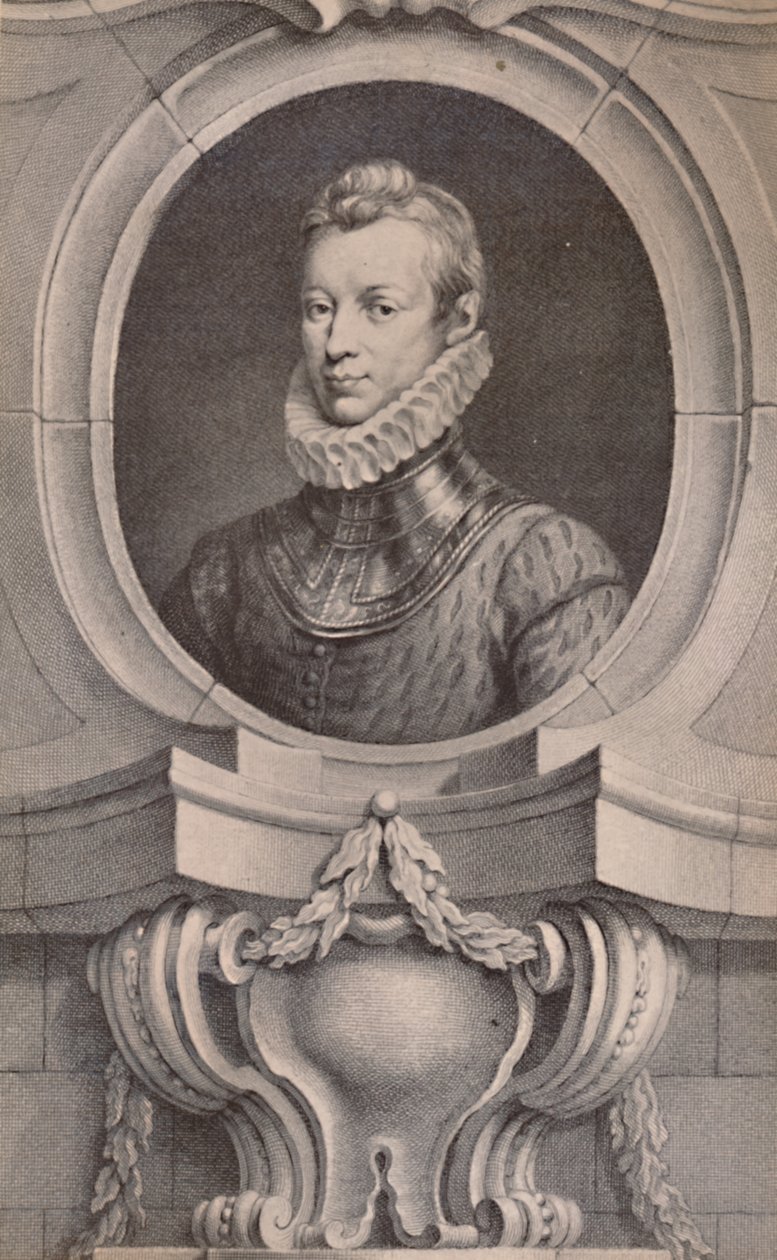 Sir Philip Sidney, soldado inglês, estadista e poeta, c1744 1894 de Jacobus Houbraken