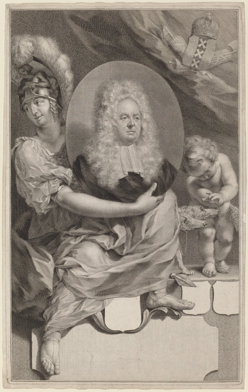 seis de janeiro de Jacobus Houbraken, after Jan Wandelaar