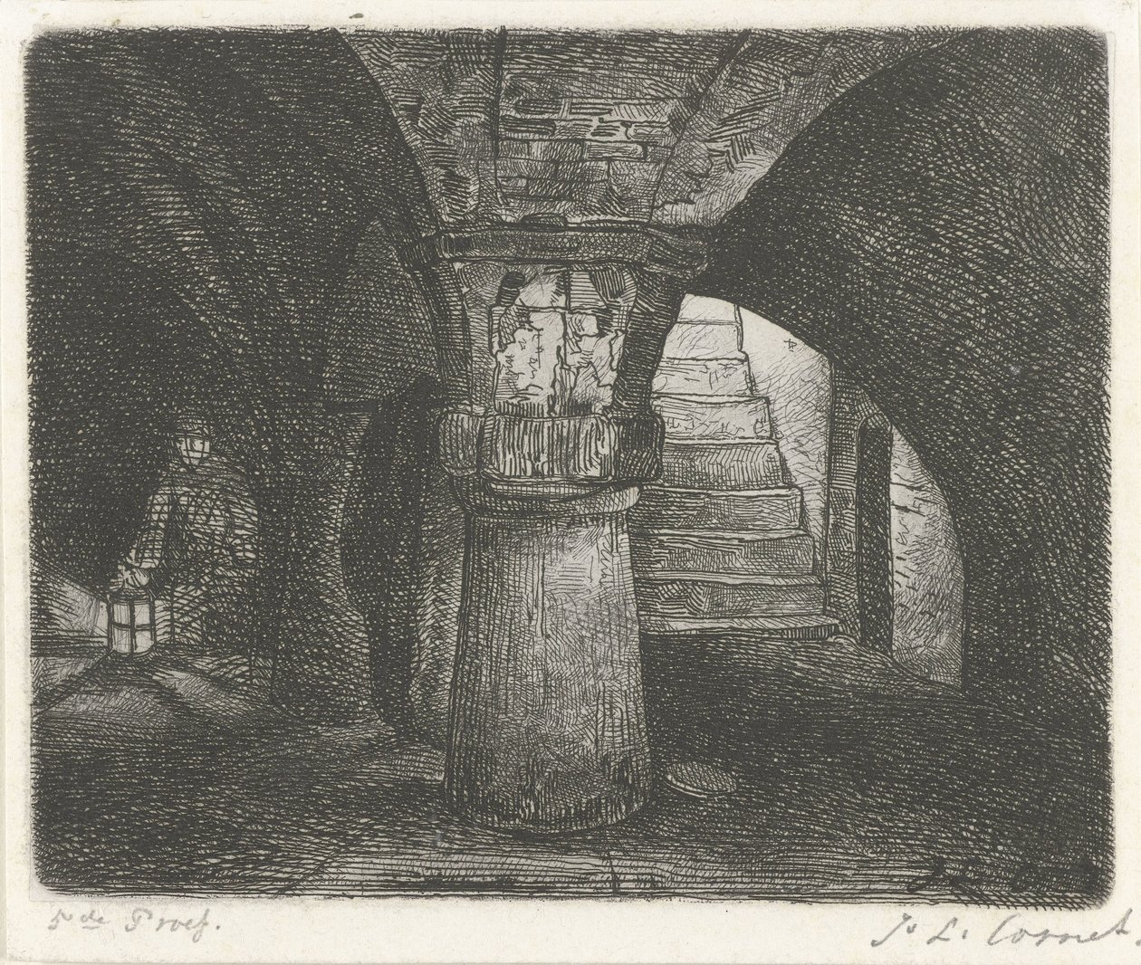 Cave do porão de Jacobus Ludovicus Cornet