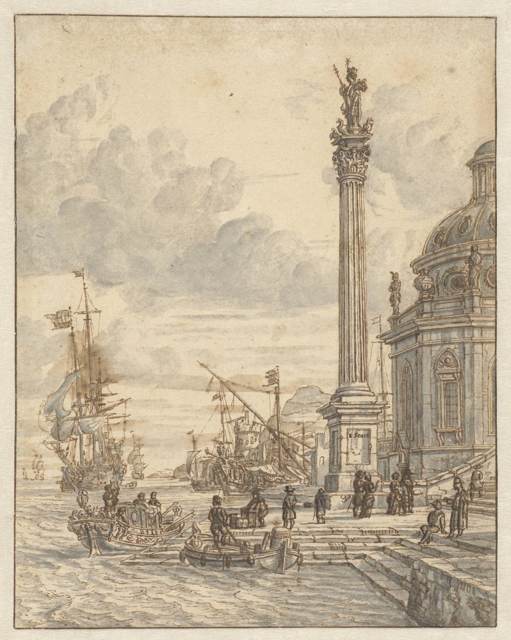 Porto italiano de Jacobus Storck