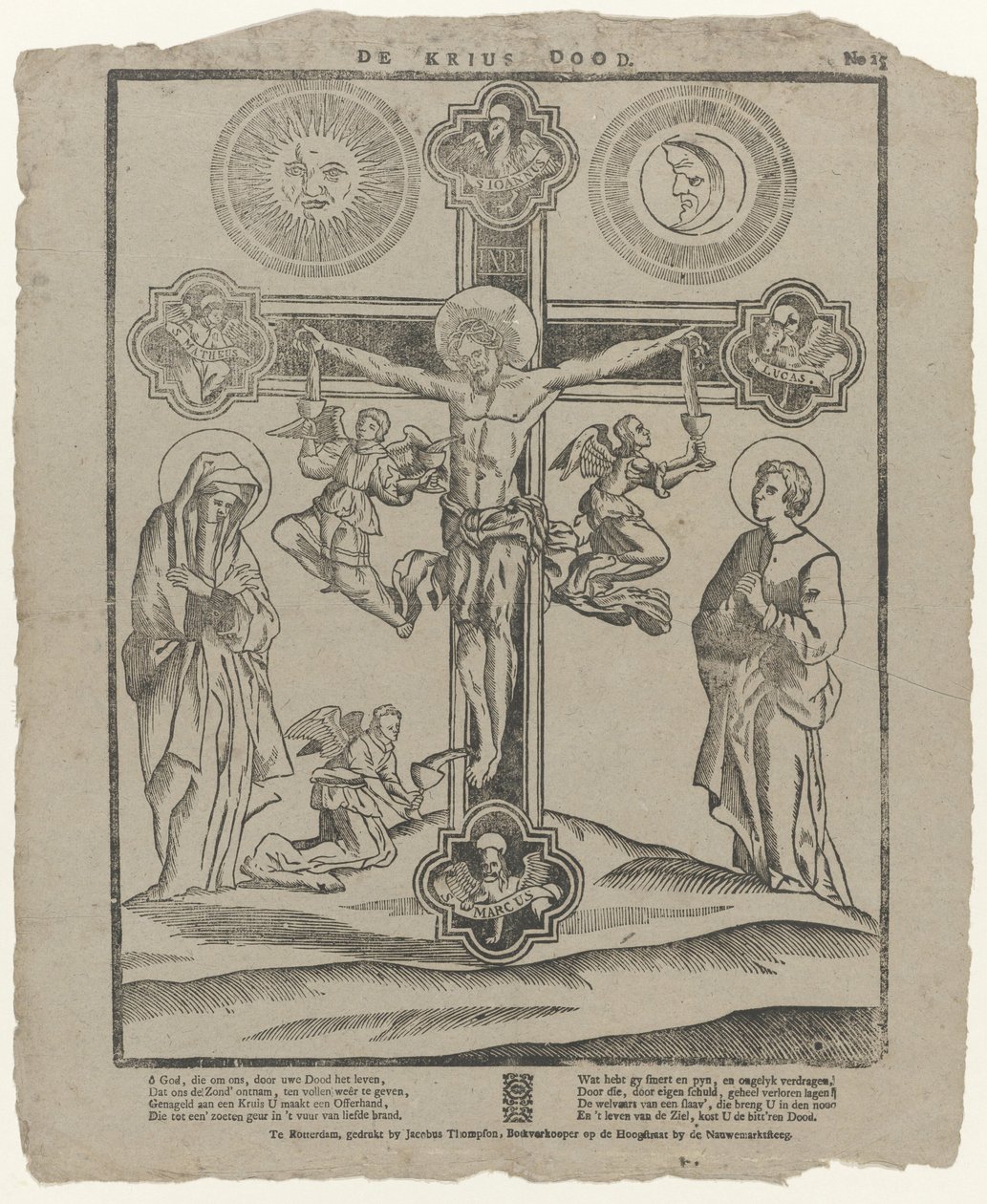 A Cruz da Morte (título sobre o objecto) de Jacobus Thompson