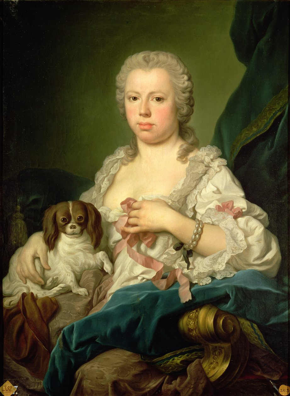 Maria-Barbara de Braganza (d.1758) de Jacopo Amigoni