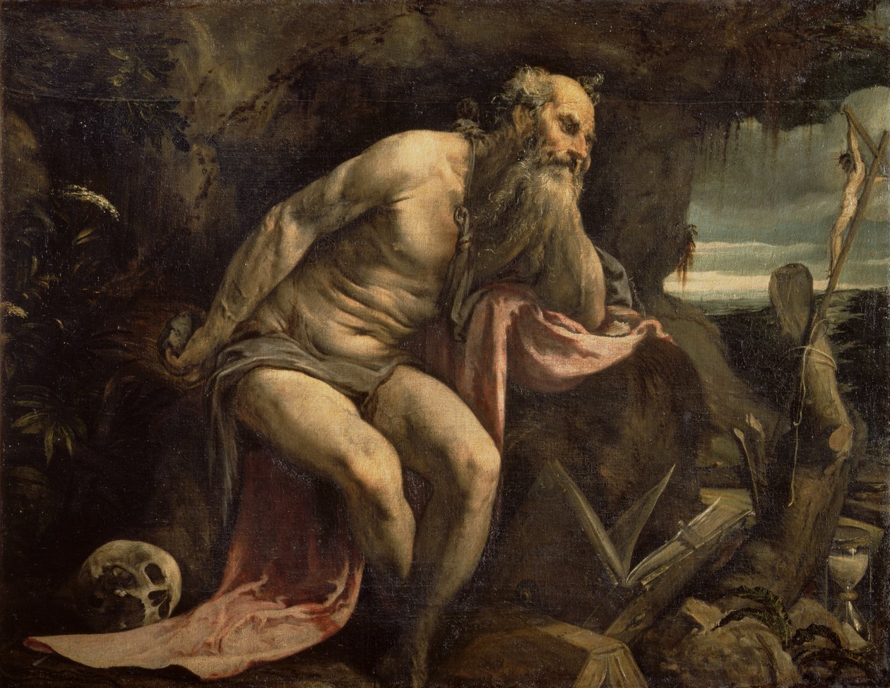 São Jerônimo, início dos anos 1560 de Jacopo Bassano