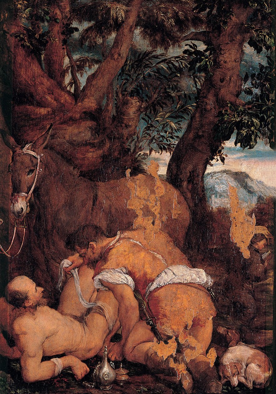O bom samaritano de Jacopo Bassano