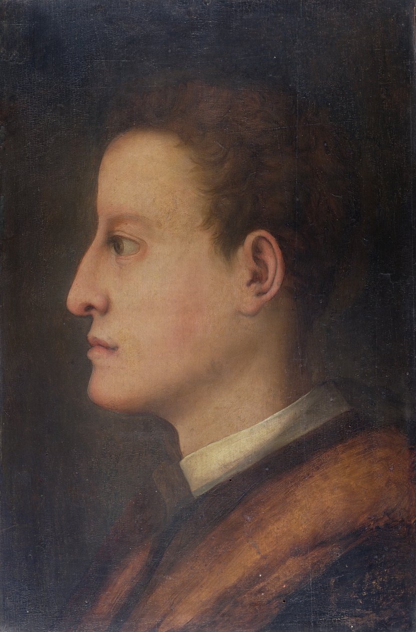 Cosimo de &39;Medici I (1519-74) quando jovem, c.1537 de Jacopo Pontormo