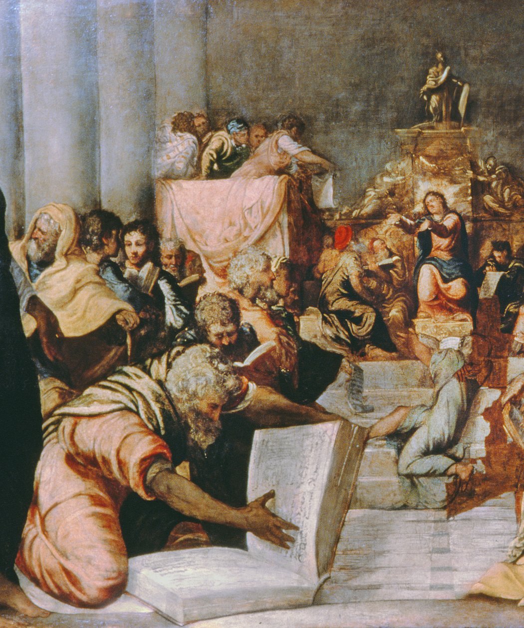 Cristo entre os médicos, início dos anos 1540 de Jacopo Robusti Tintoretto