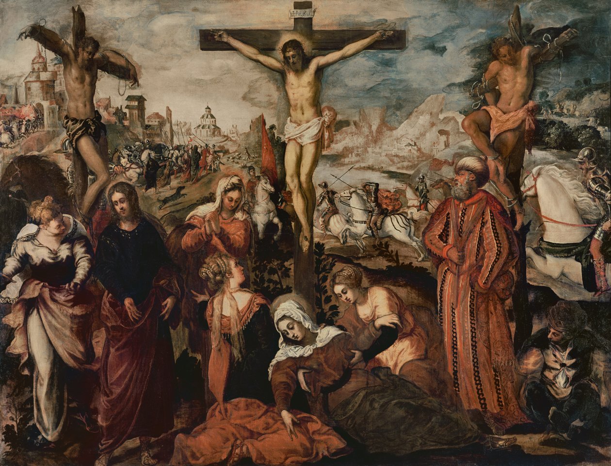Crucificação de Jacopo Robusti Tintoretto