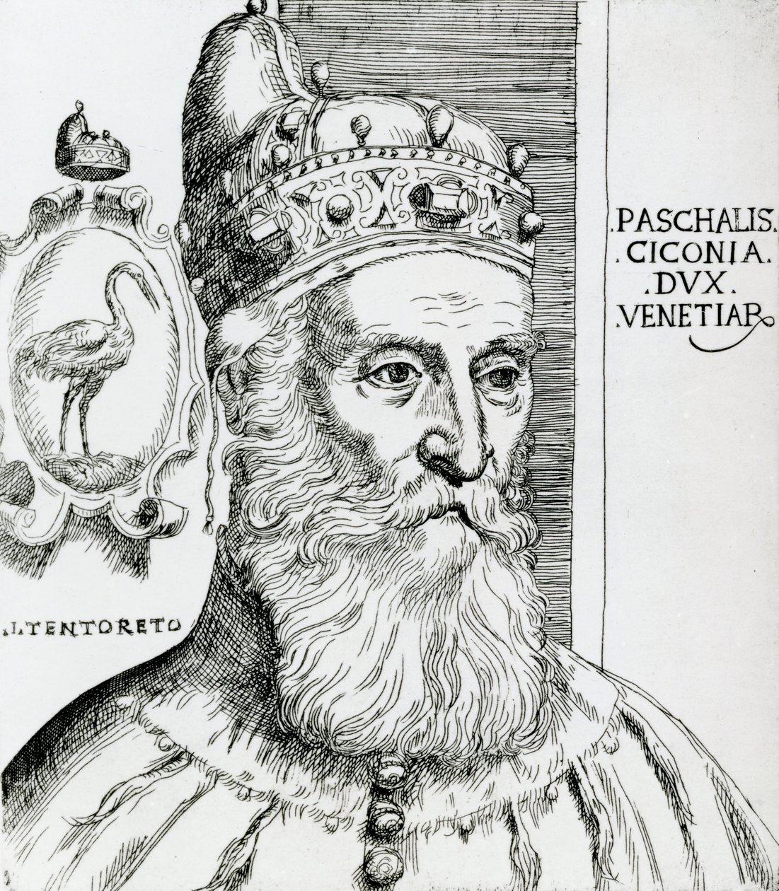 Pasquale Cicogna, Doge de Veneza (1585-1595) de Jacopo Robusti Tintoretto