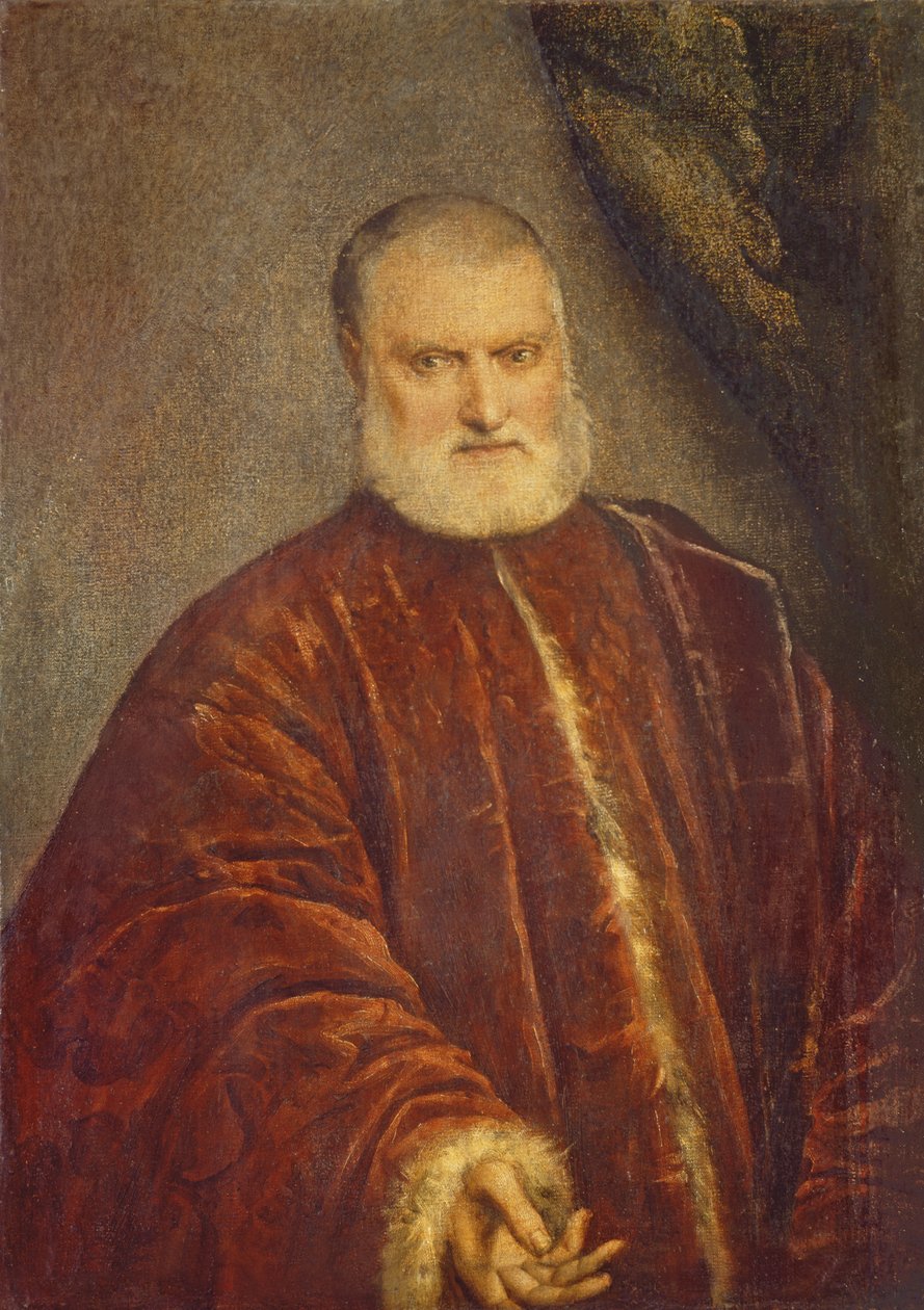 Retrato de Antonio Cappello de Jacopo Robusti Tintoretto