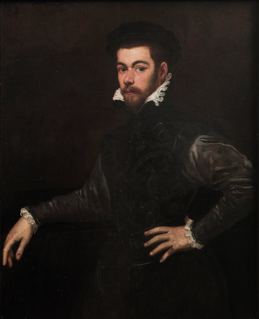 Retrato de um cavalheiro de Jacopo Robusti Tintoretto