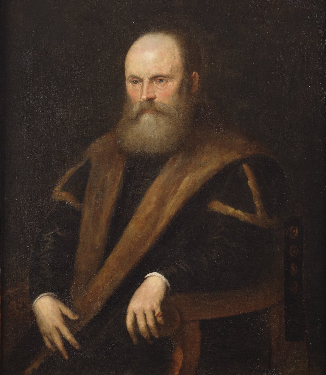 Retrato de um nobre veneziano de Jacopo Robusti Tintoretto