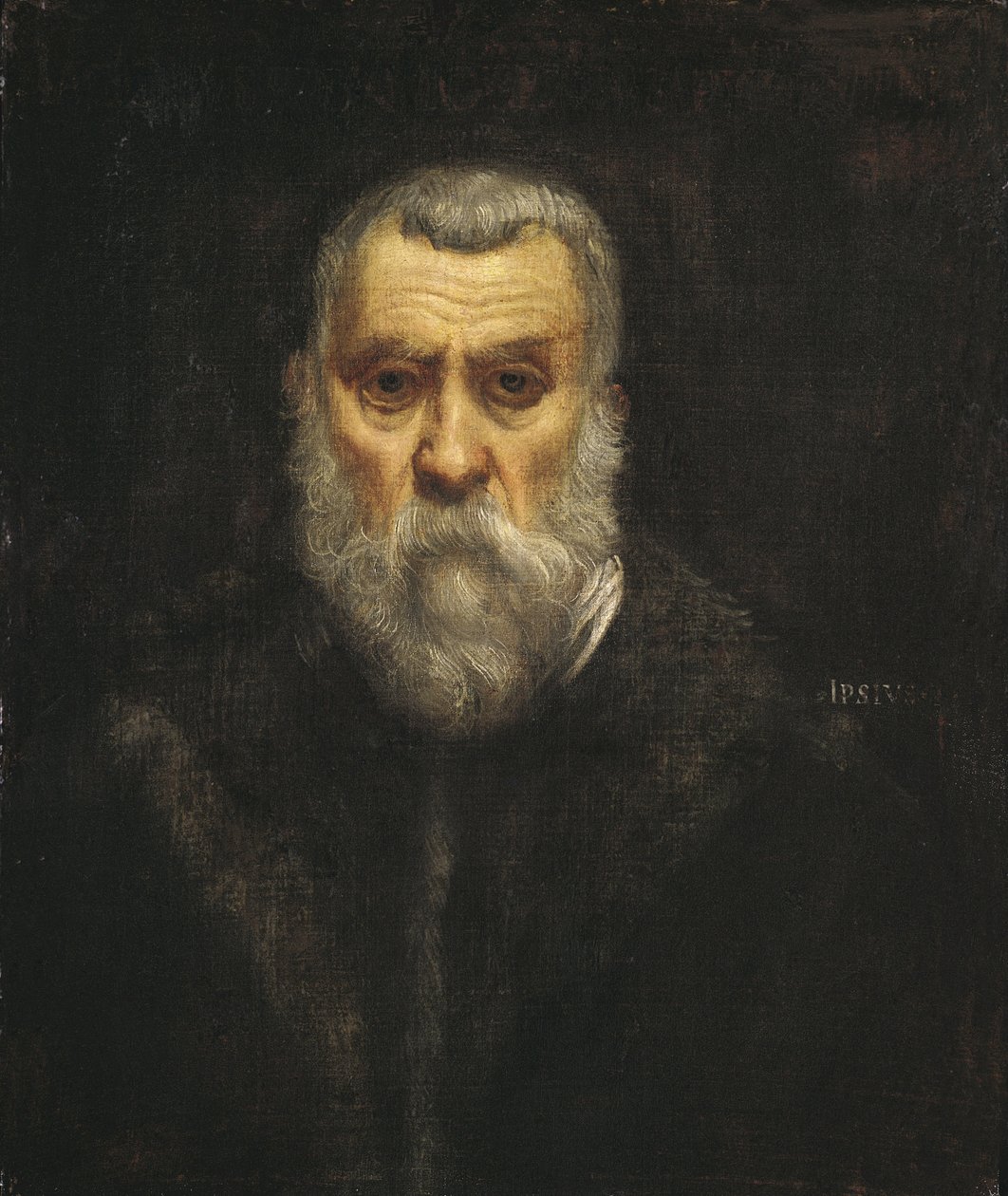 Auto-retrato de Jacopo Robusti Tintoretto