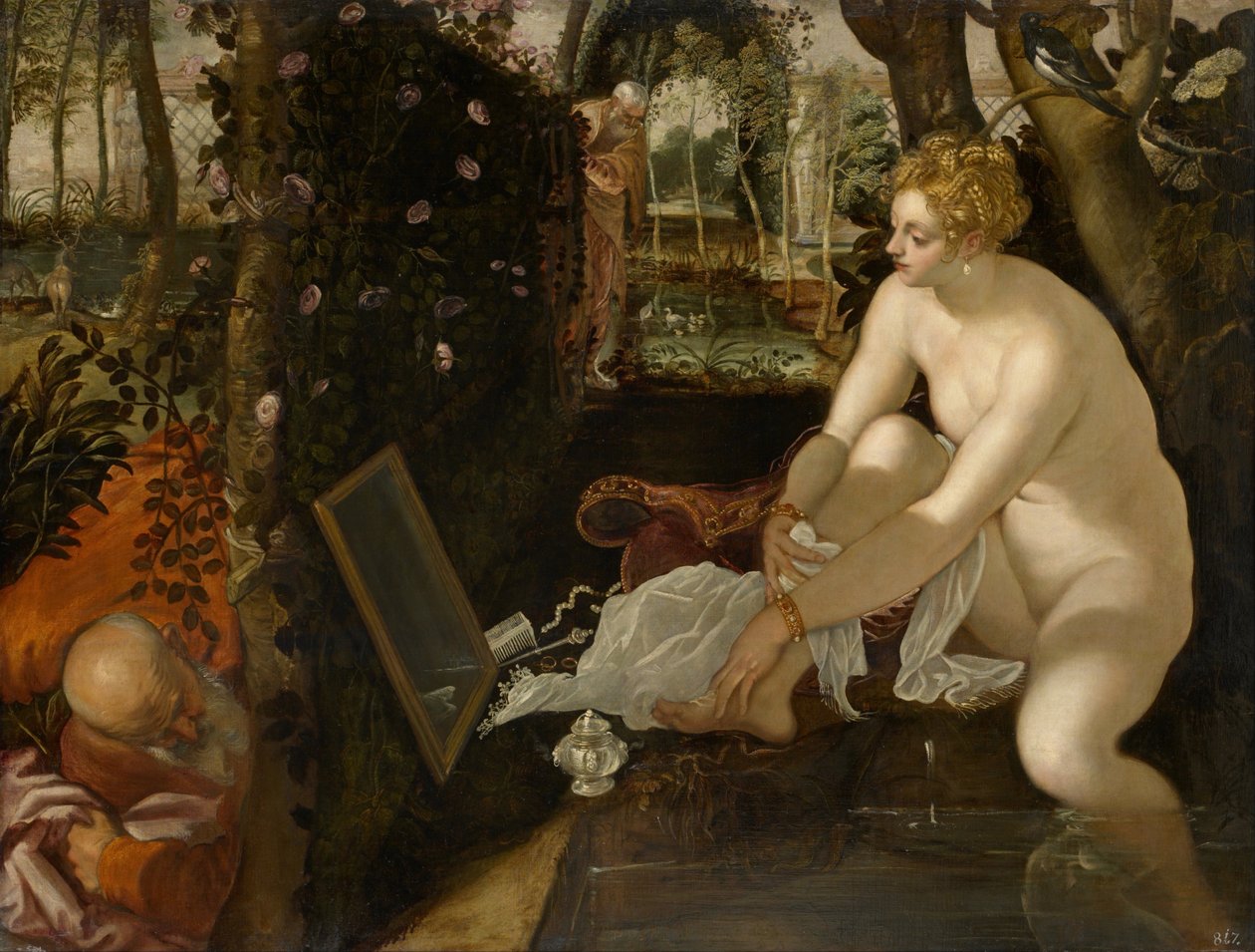Susanna e os Anciãos de Jacopo Robusti Tintoretto