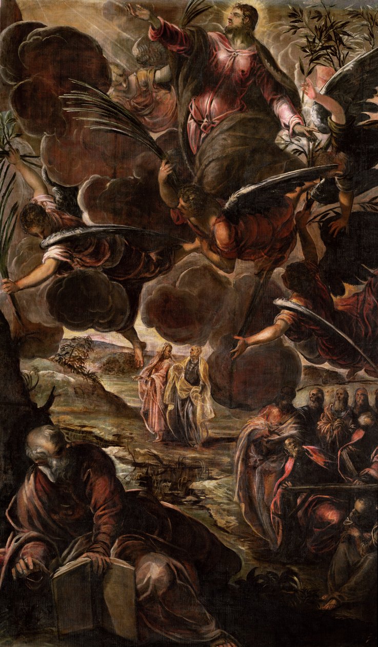 A ascensão de Cristo de Jacopo Robusti Tintoretto