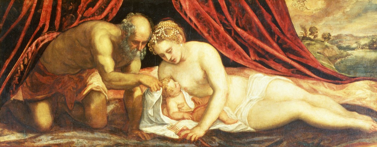 Vênus, Vulcano e Cupido de Jacopo Robusti Tintoretto