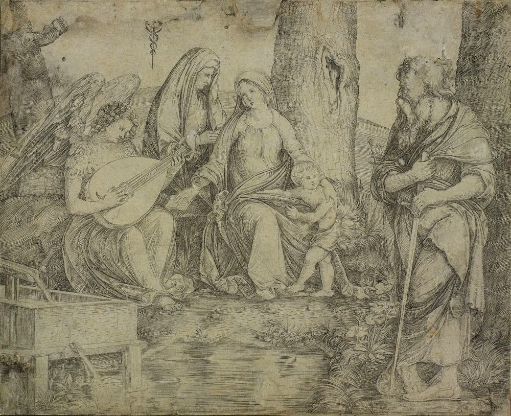 familia sagrada de Jacopo de Barbari