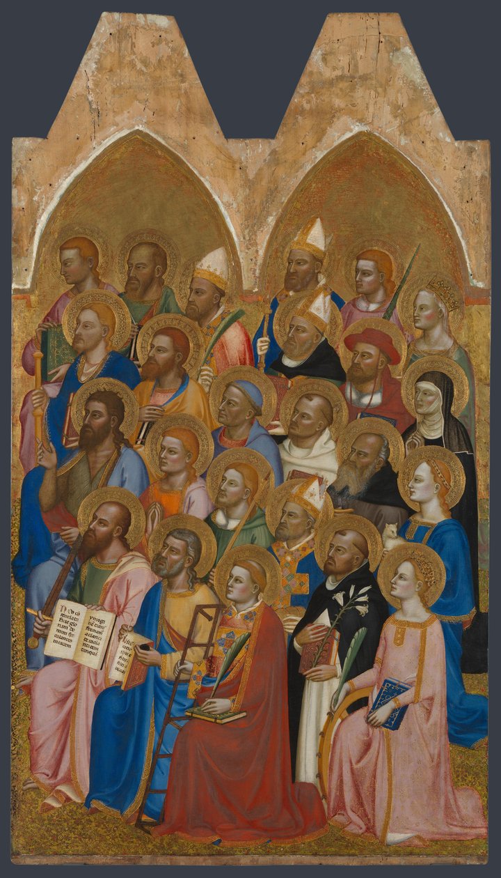 Painel direito da camada principal de Jacopo di Cione