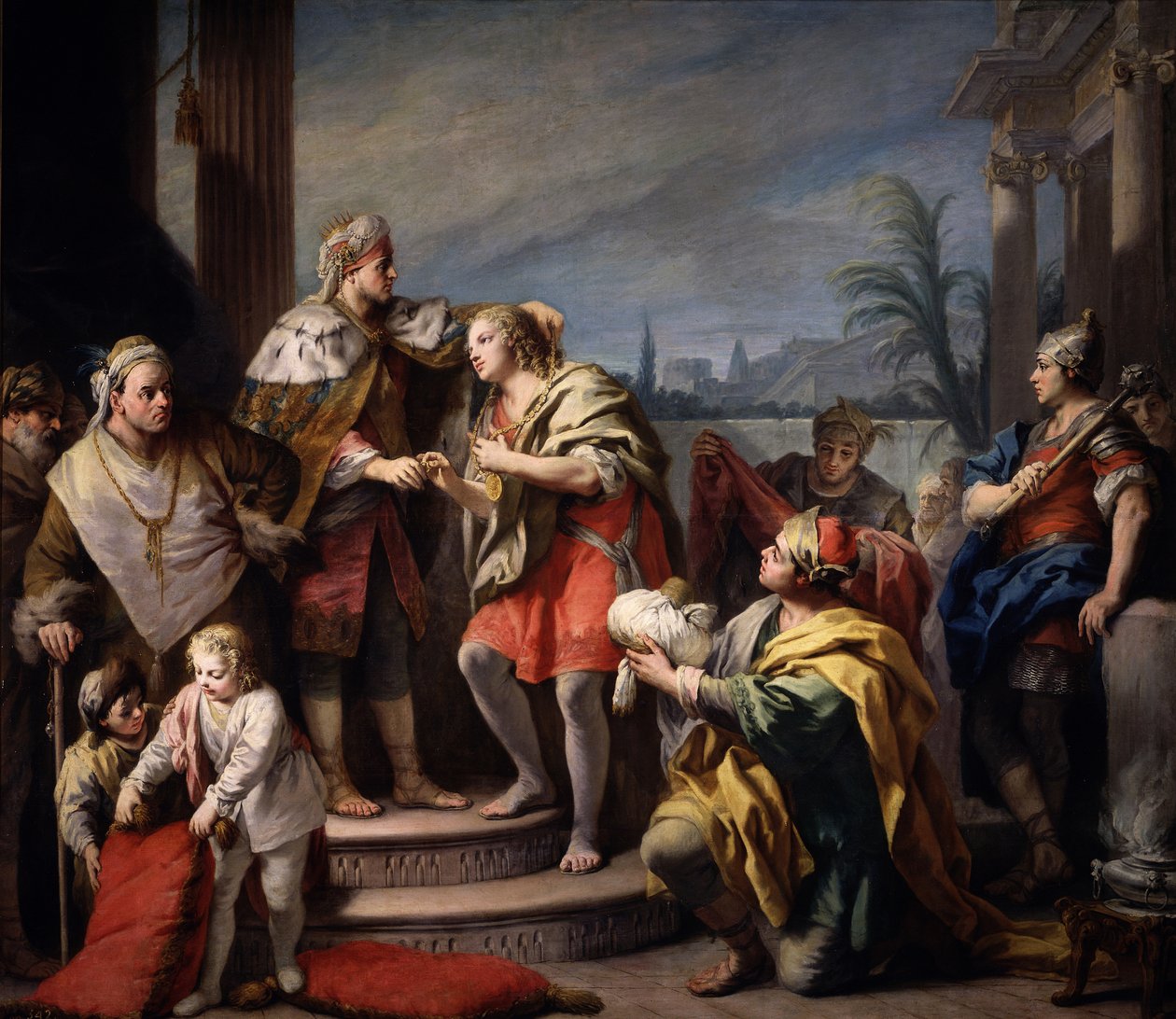 José antes do faraó, ca 1749 de Jacopo Amigoni